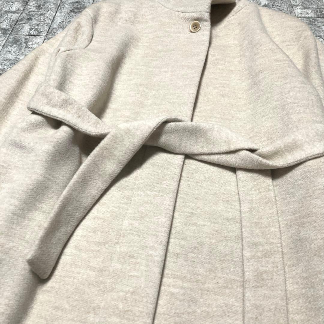 Ho to　Chloé クロエ　ロングコート　スタンドカラー　オープンカ