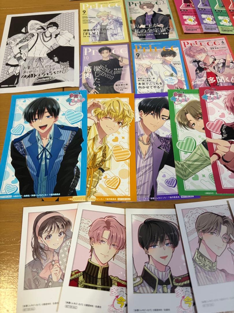 28点セット 多聞くん今どっち!? アニメイト特典 ミニフォトカード 全種セット