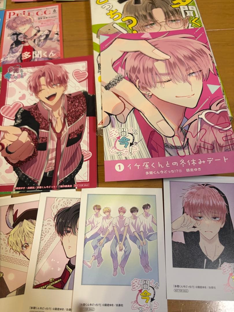 28点セット 多聞くん今どっち!? アニメイト特典 ミニフォトカード 全種セット