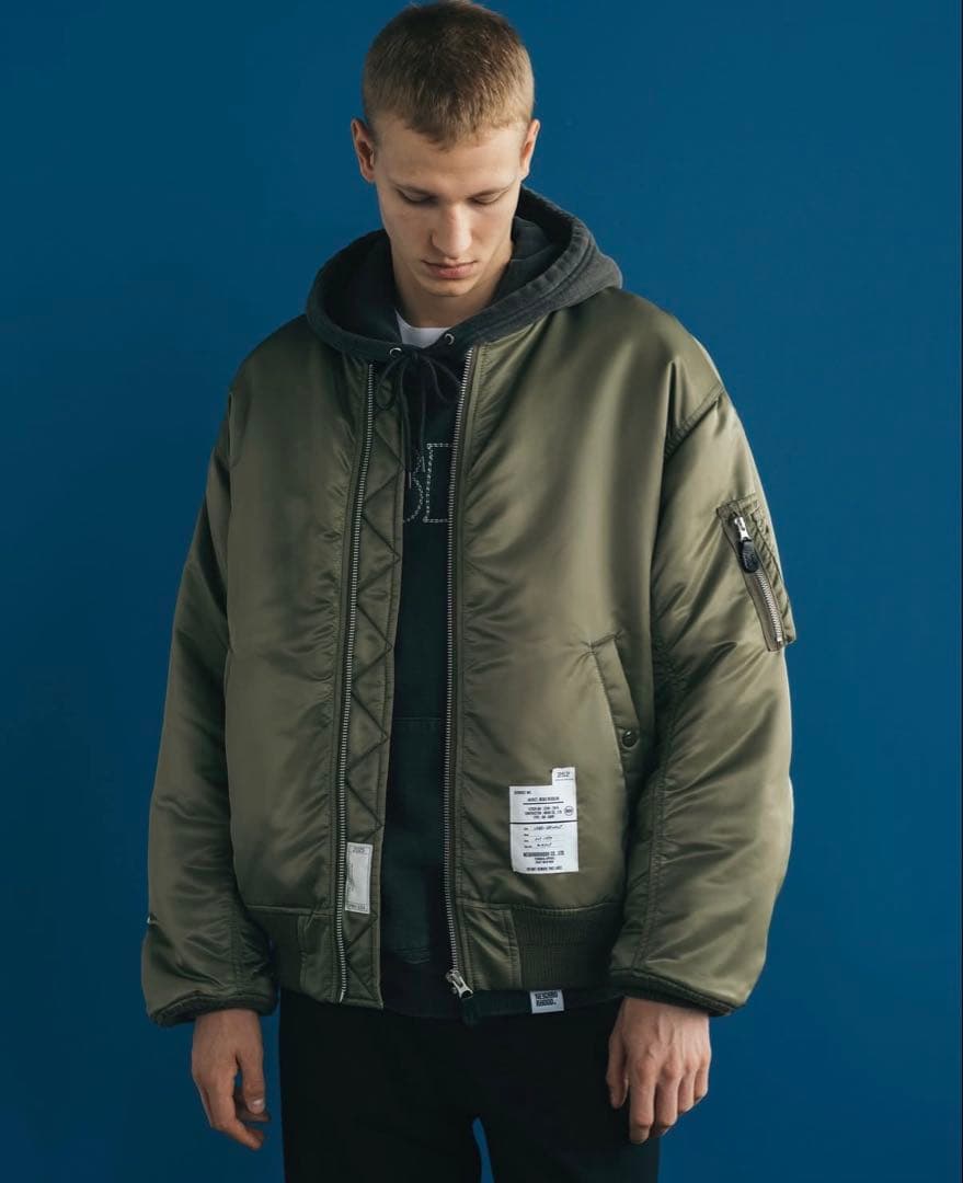 新品 NEIGHBORHOOD MA-1 FLIGHT JACKET MOD L