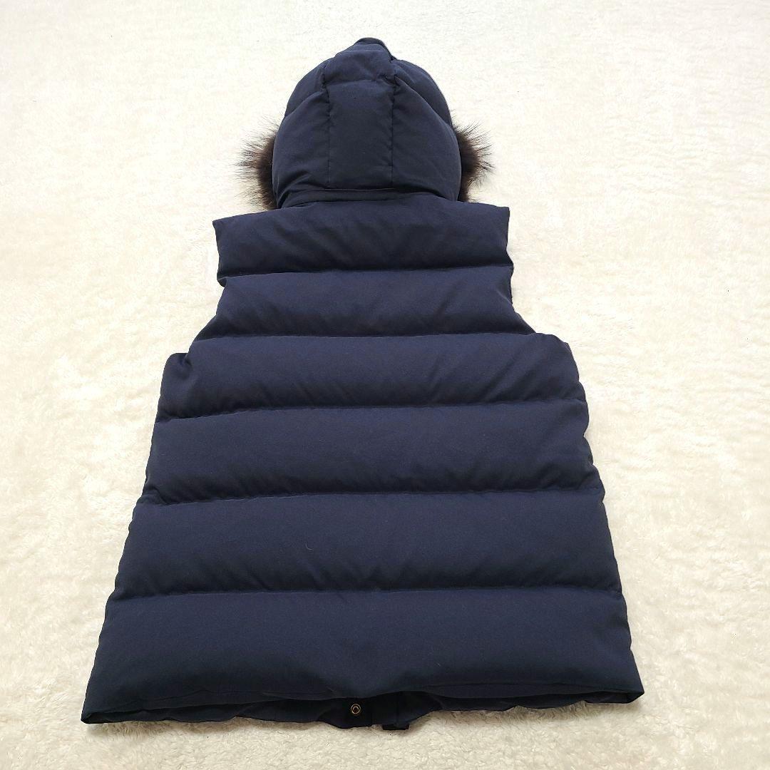 【美品】23年製　ビーイングバイビームス　河田フェザー　ダウンベスト　2WAY
