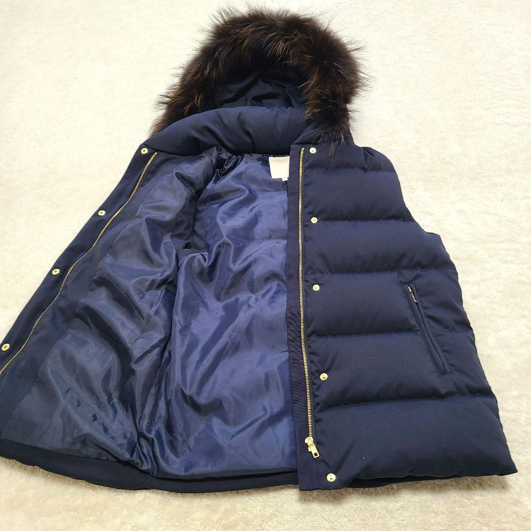 【美品】23年製　ビーイングバイビームス　河田フェザー　ダウンベスト　2WAY