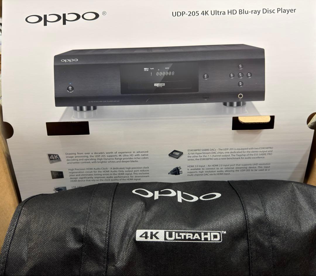 oppo UDP-205 4K UHD Blu-rayディスクプレーヤー✨美品✨