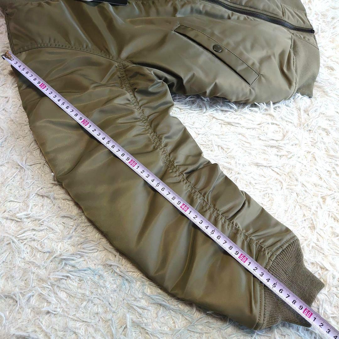 【新品】カンタベリー ワッペン ロゴ刺繍 MA-1 フライトジャケット M