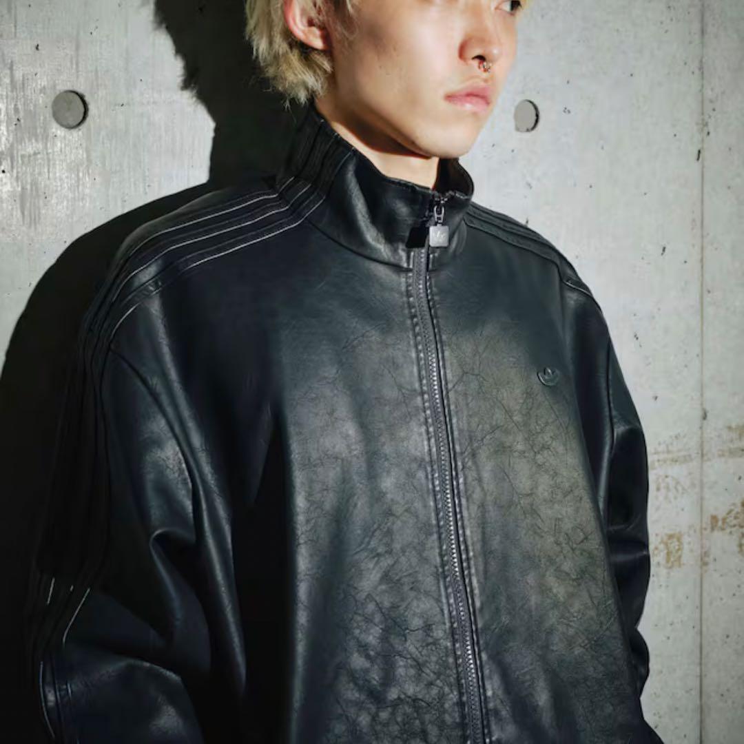 新品 adidas プレザー ファイヤーバード オーバーサイズ トラックトップ