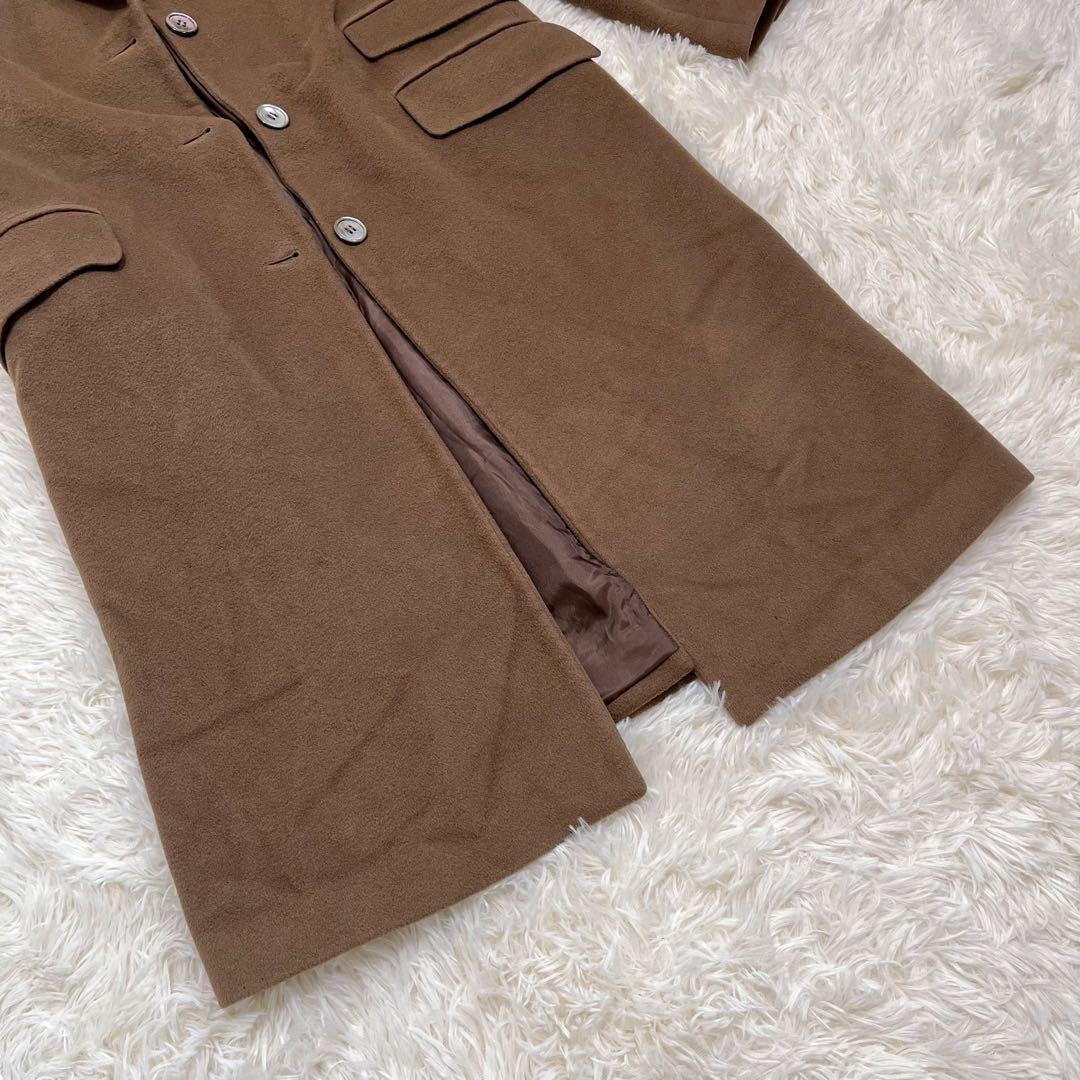 LOLA ZANINIイタリア製カシミヤ100% チェスターコート　ブラウン