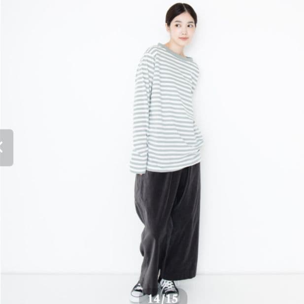 veritecoeurベルベティパンツグレーvc-2519