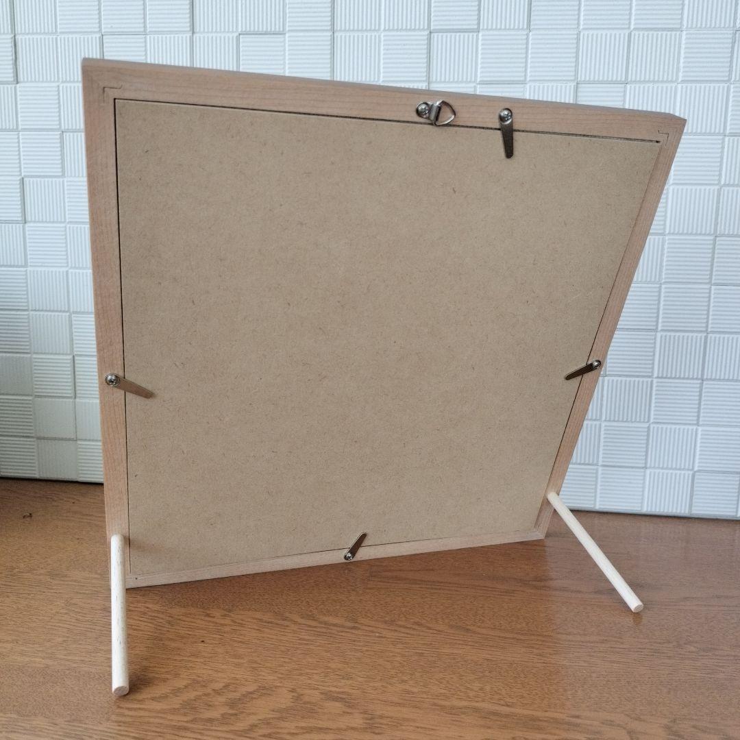 【完成品】ホビーラホビーレ クロスステッチ 睡蓮の池