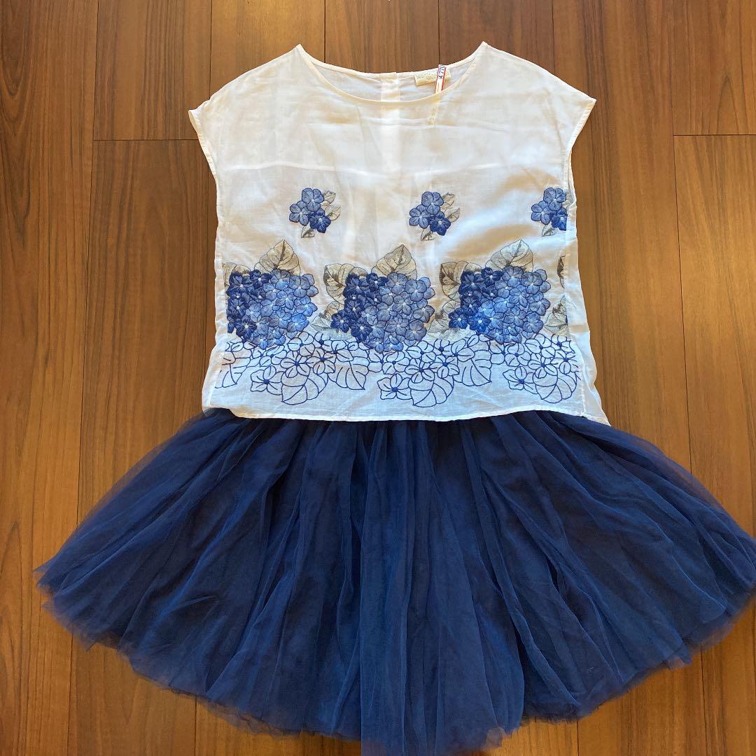 K-25 モナリザ　フォーマルドレス　紫陽花　お揃いコーデ