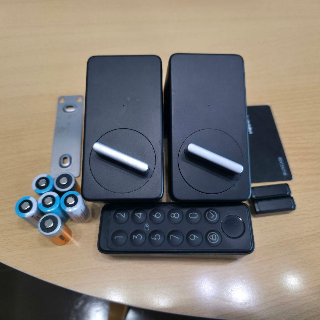 スイッチボット スマートロック×2、指紋認証キーパッドタッチ