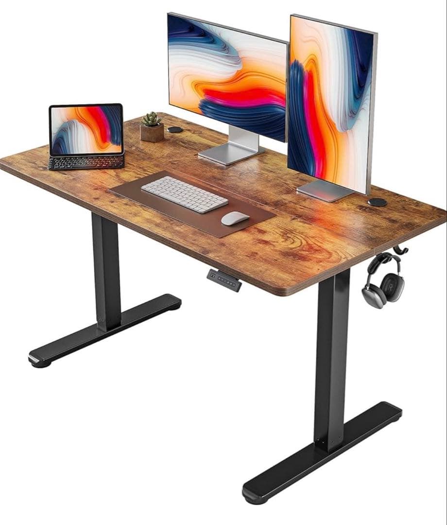 新品未使用　FEZIBO 電動昇降式デスク 120cm x 60cm pcデスク