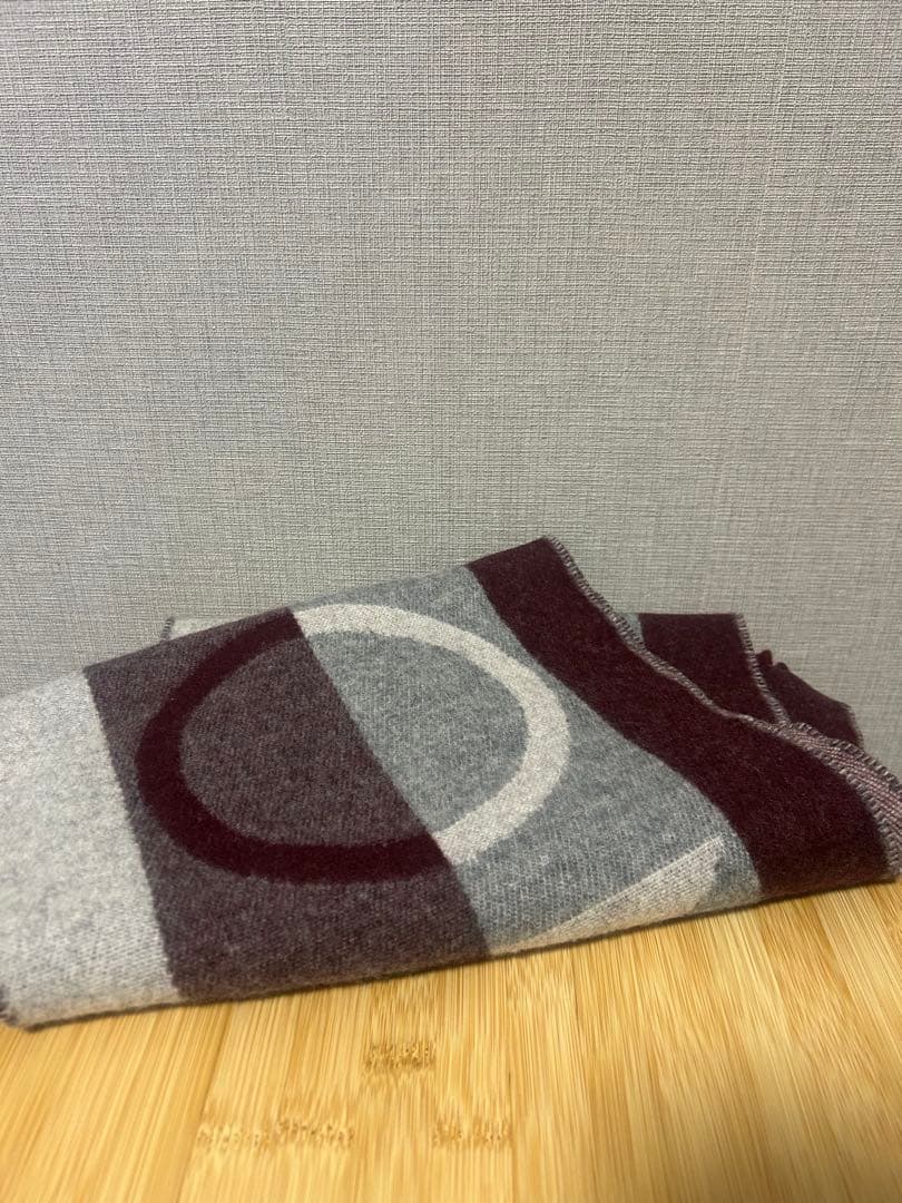 Louis Vuitton チェック柄マフラー　細身