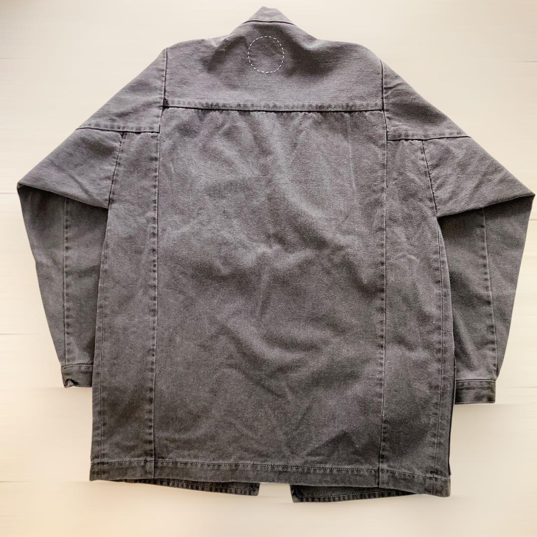 い*け様 コズミックワンダー デニム羽織ジャケット セットアップ グレー hao