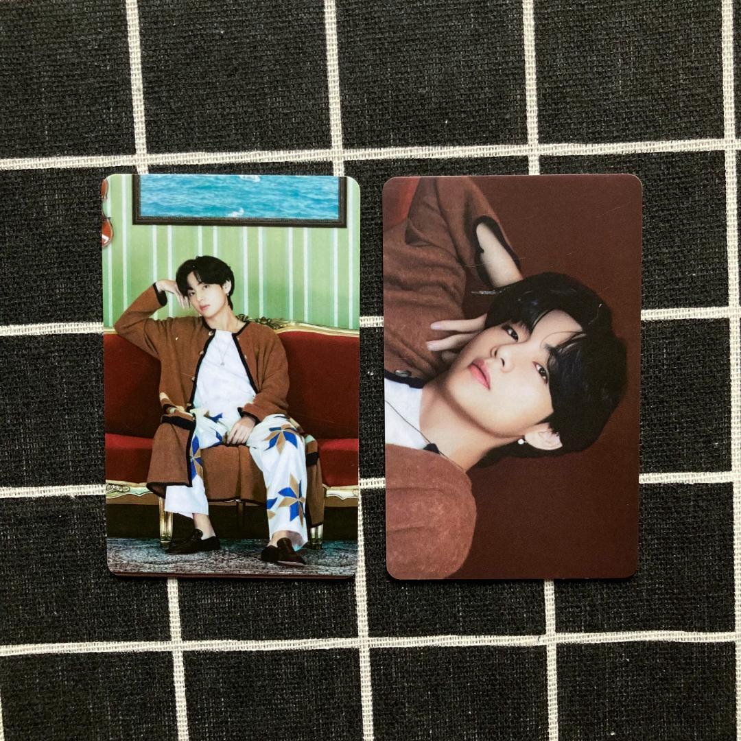 BTS BE未公開 ラッキードロートレカ2枚 テヒョンV