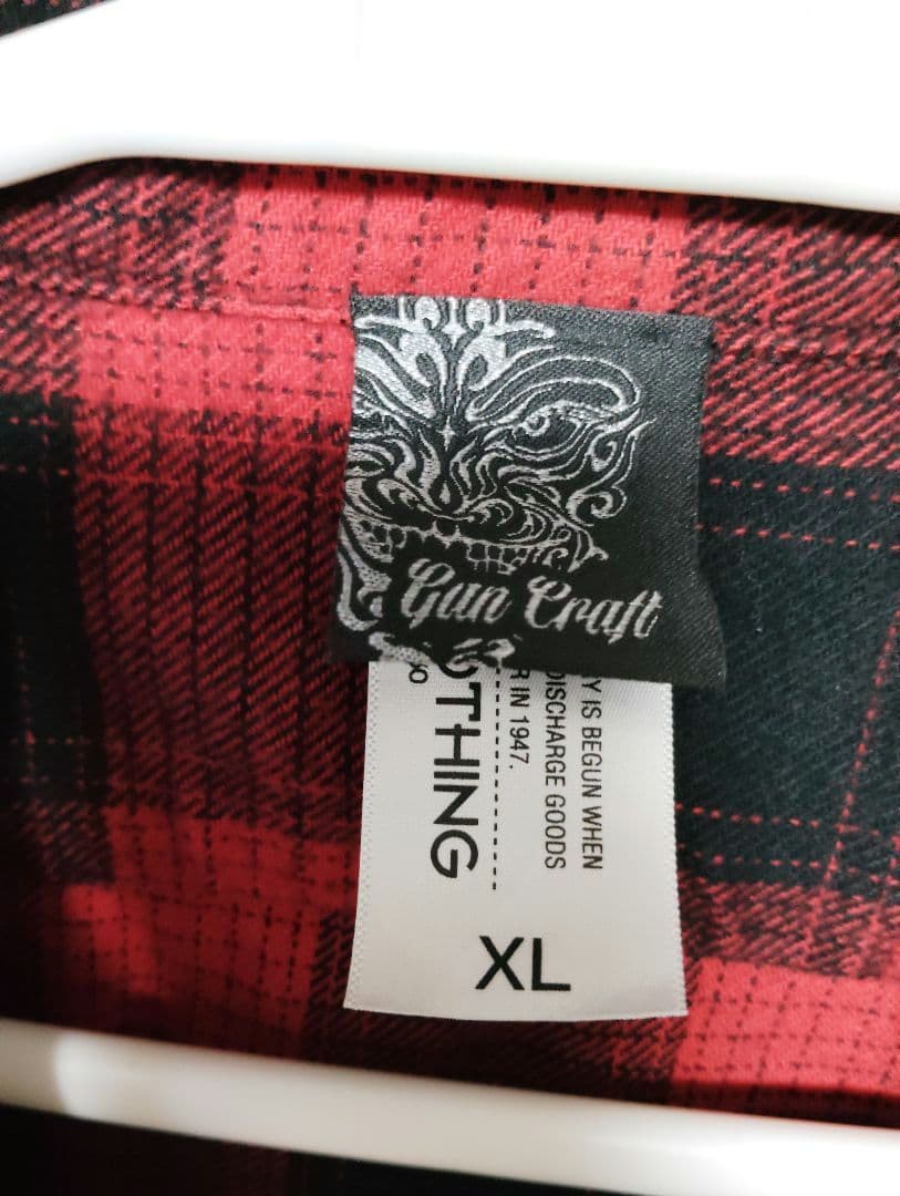 GAN CRAFT ガンクラフト ネルシャツ XL