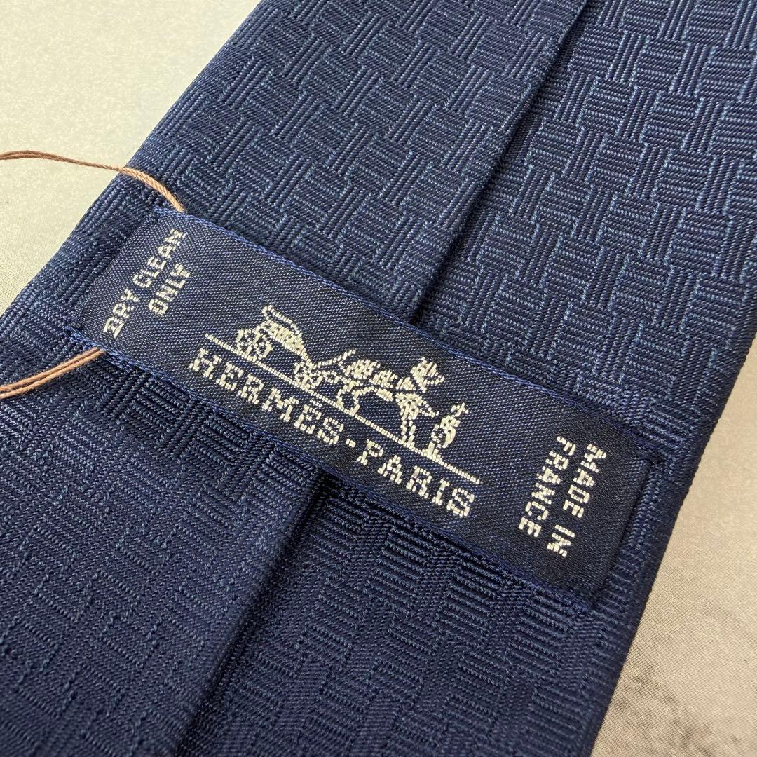 箱タグ付き✨HERMES ネクタイ フェール ア シュヴァル 現行タグ 7cm