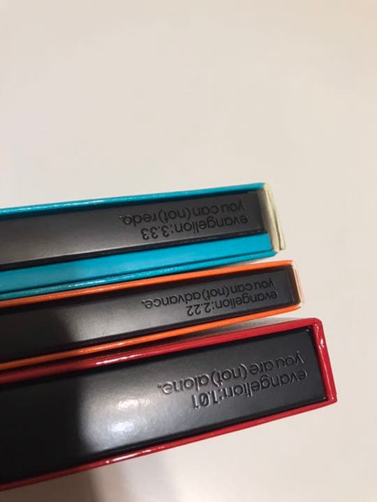 エヴァンゲリオン　映画　序　破　Q 全てDVD 3点セット　エヴァ