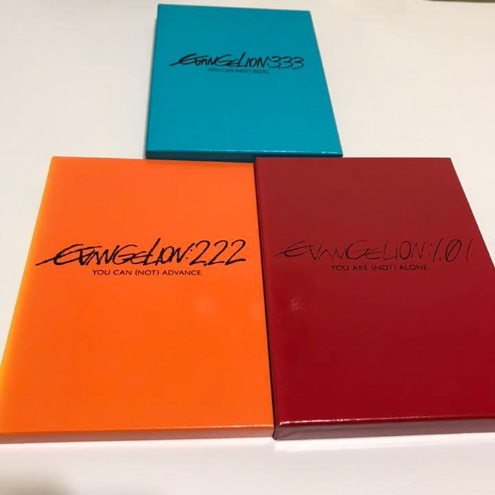 エヴァンゲリオン　映画　序　破　Q 全てDVD 3点セット　エヴァ