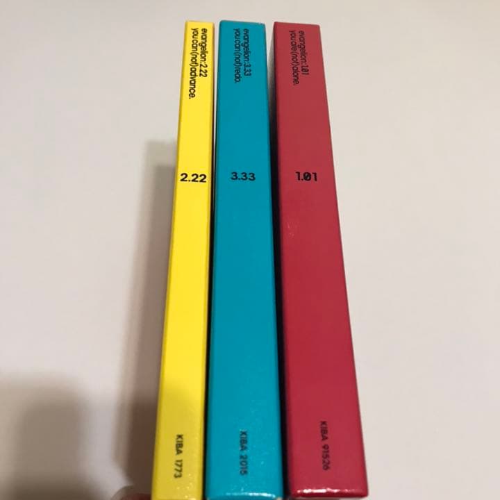 エヴァンゲリオン　映画　序　破　Q 全てDVD 3点セット　エヴァ