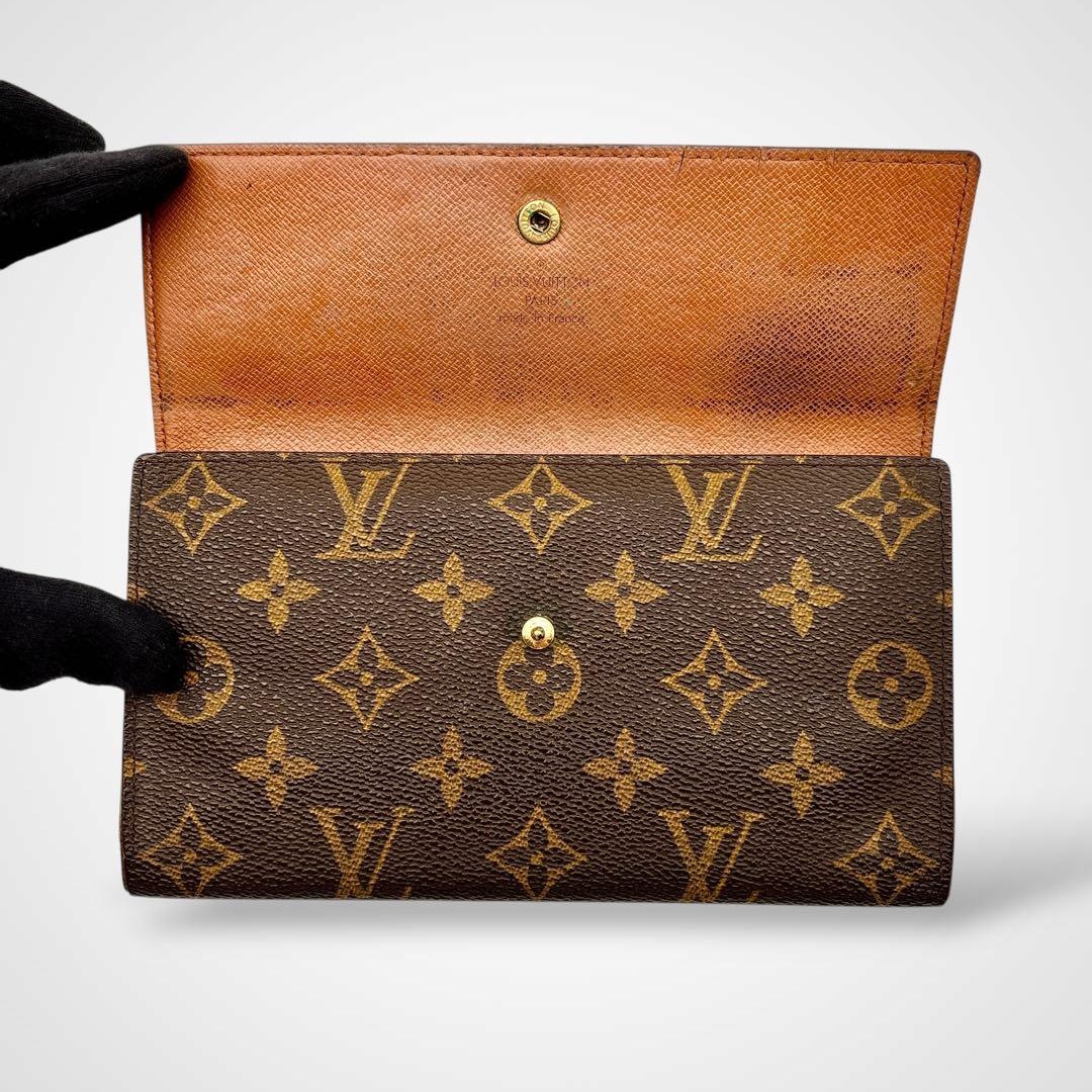 ルイヴィトン モノグラム ポルトトレゾールインターナショナル 長財布 廃盤モデル