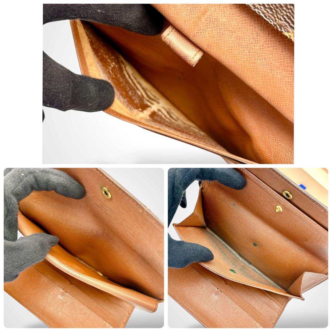 ルイヴィトン モノグラム ポルトトレゾールインターナショナル 長財布 廃盤モデル