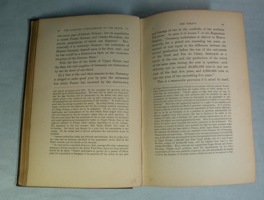 ビジネス・経済 Keynes,Economic Consquences of the Peace