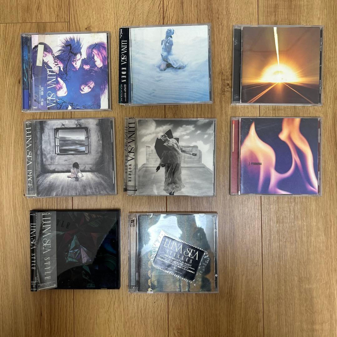 LUNA SEA 関連　8タイトル　CD セット