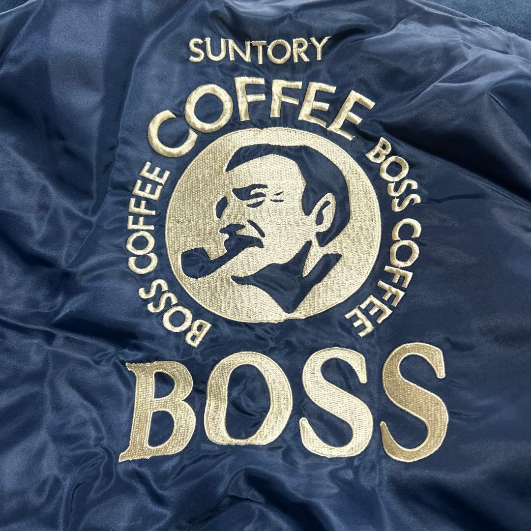 90sボスBOSSサントリーMA-1フライトジャケット　ボスジャン