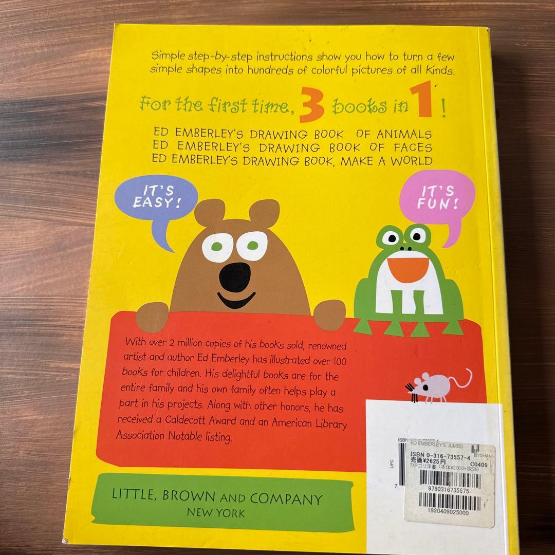 洋書 ed emberley's Drawing Book