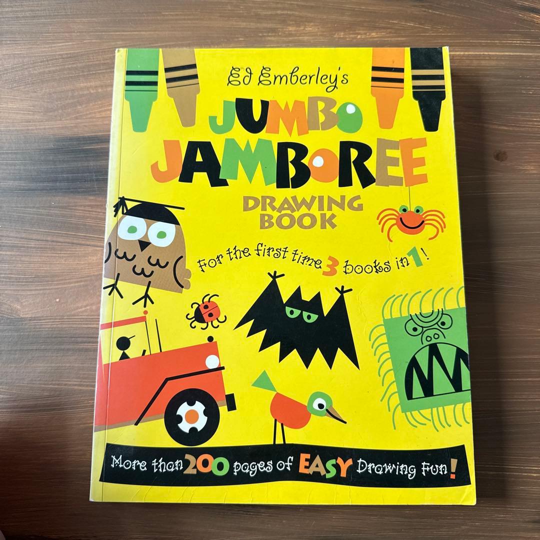 洋書 ed emberley's Drawing Book