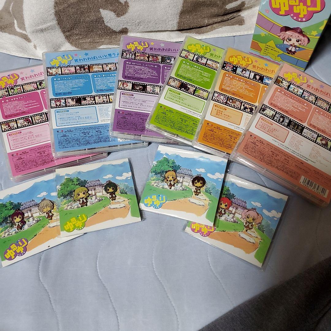 ゆるゆり vol.1～6 Blu-ray 1期