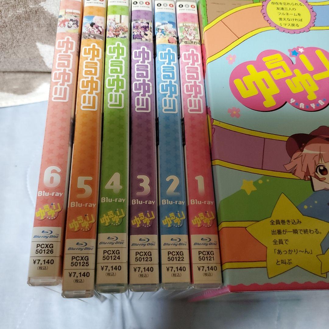 ゆるゆり vol.1～6 Blu-ray 1期