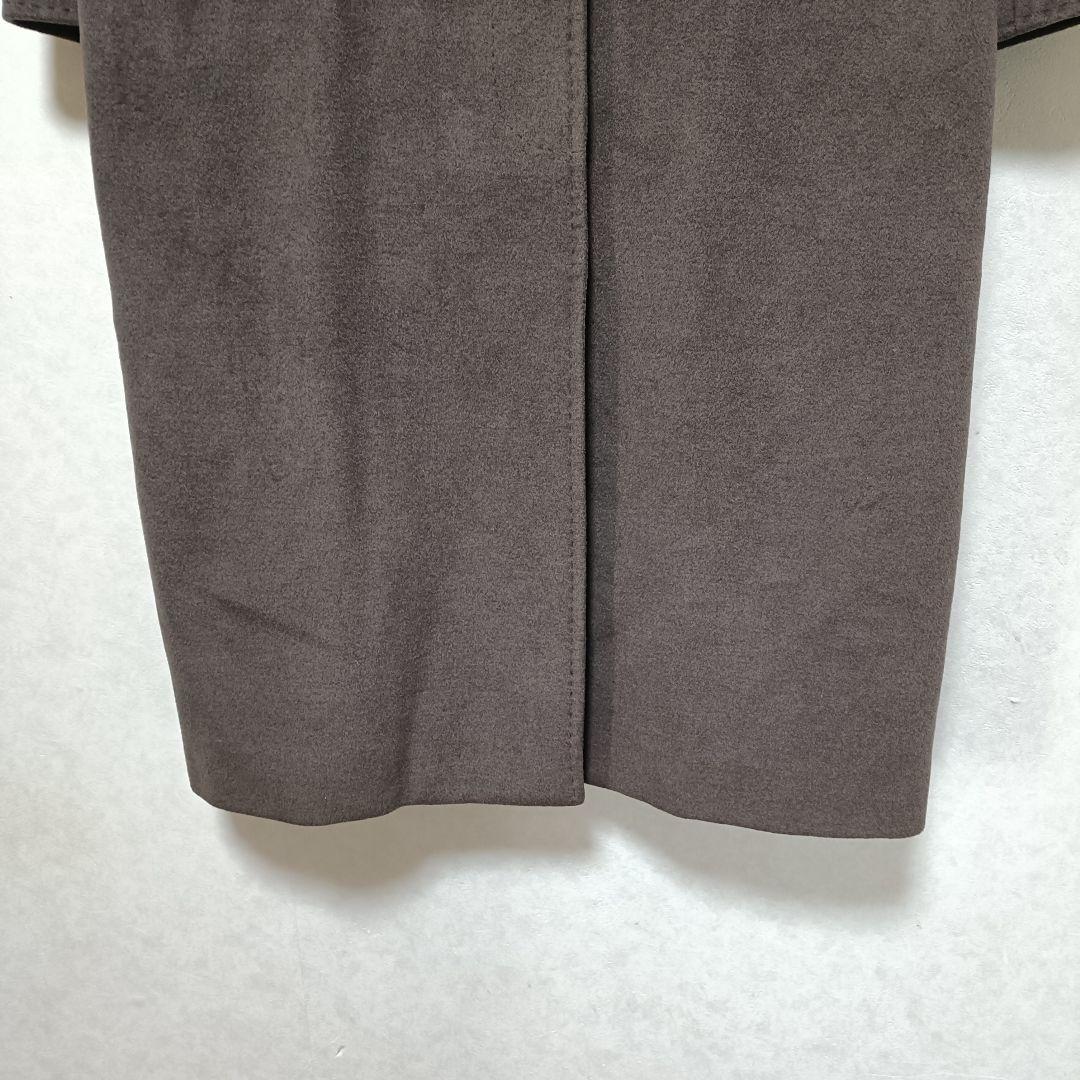 極美品♪イングランド製 アクアスキュータム アンゴラ混テーラードコート