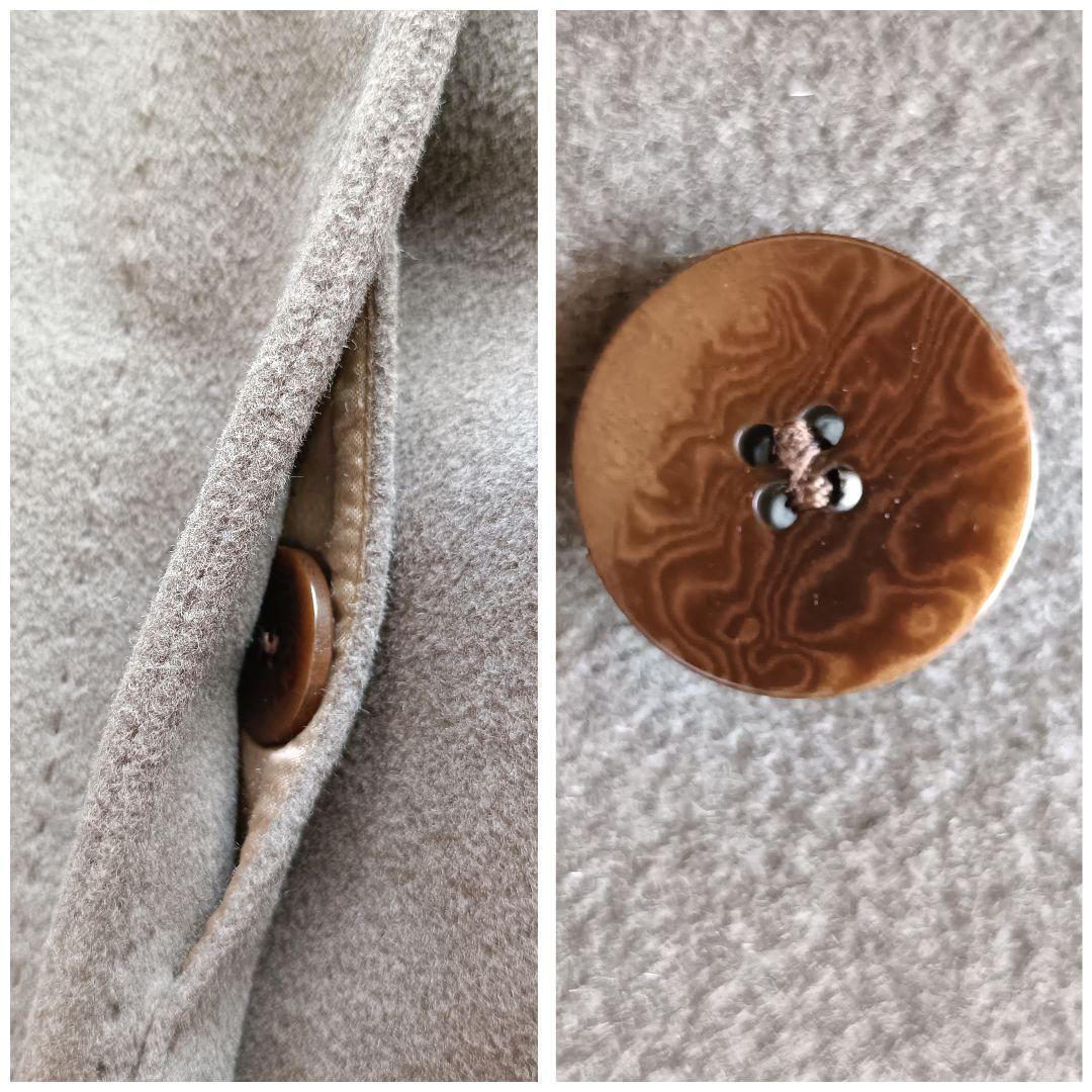 極美品♪イングランド製 アクアスキュータム アンゴラ混テーラードコート