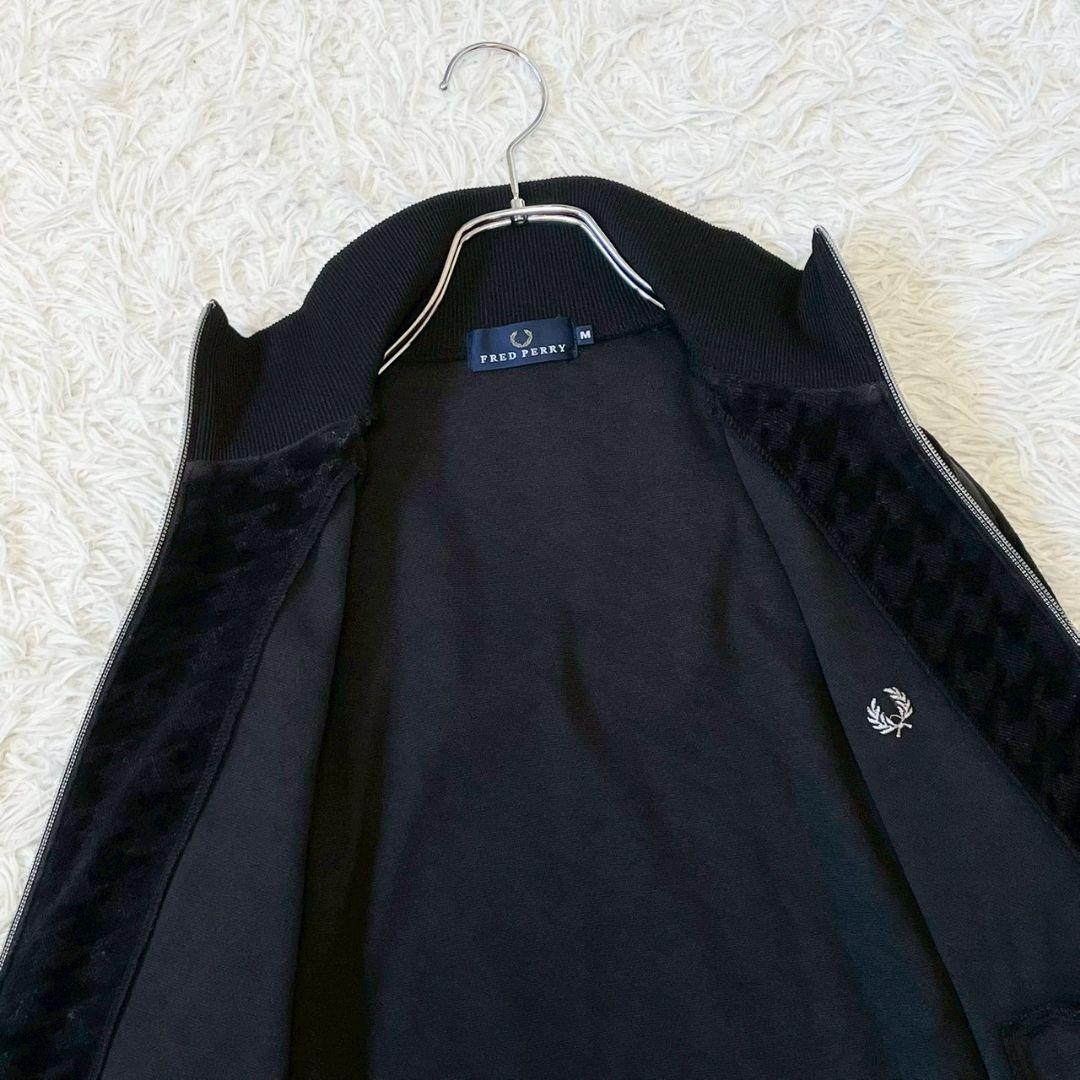 FRED PERRY　フレッドペリー　トラックジャケット　千鳥格子　バーズアイ