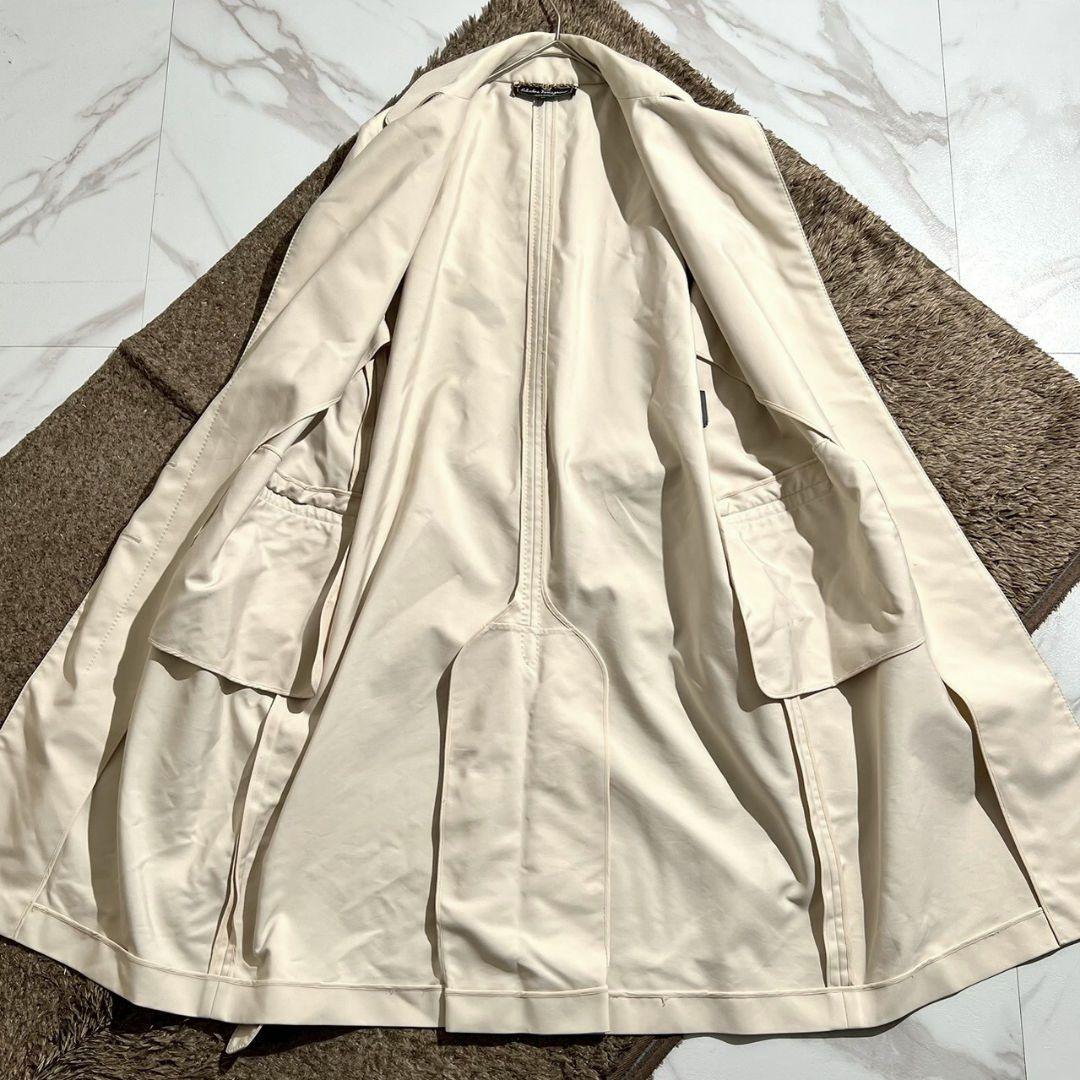 Salvatore Ferragamo トレンチコート アイボリー系 L相当