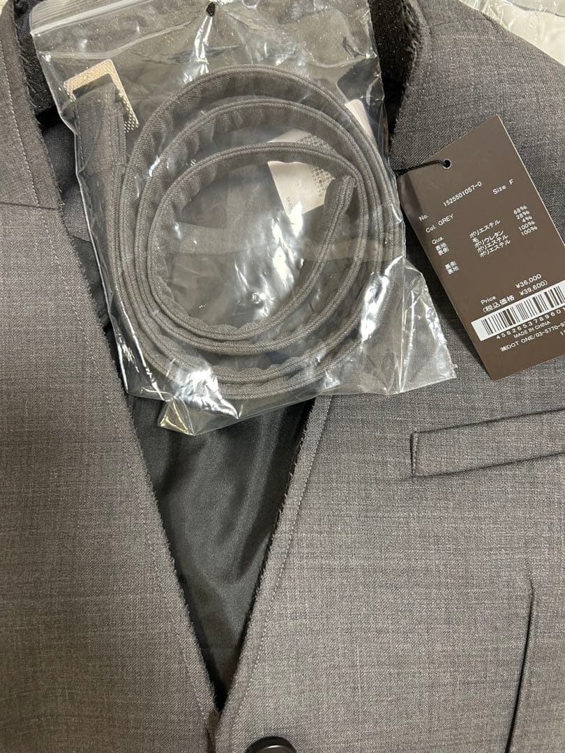 anuans ボンディングフォルムジャケット