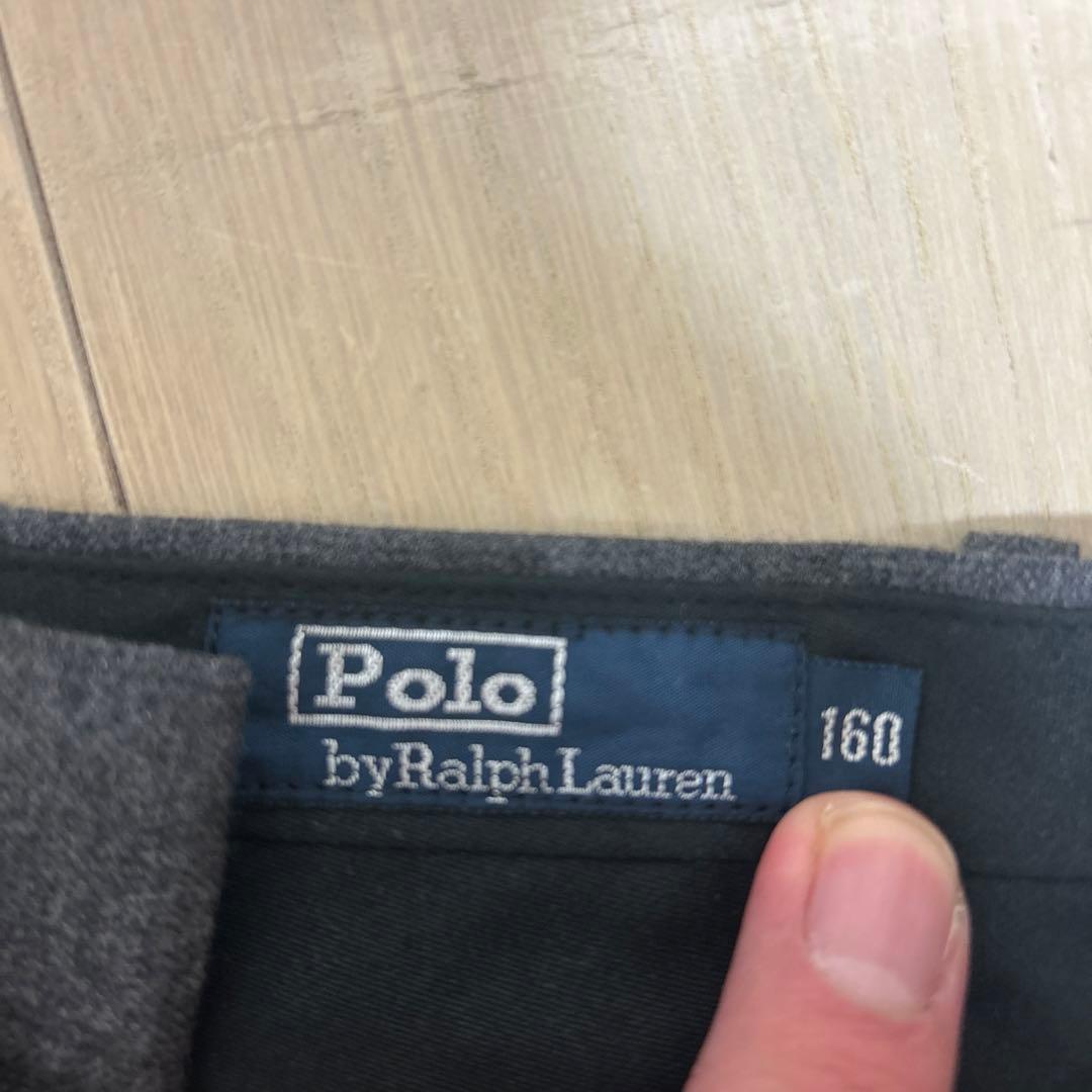 ラルフローレン子供用スーツ上下セット　シャツとネクタイ付き