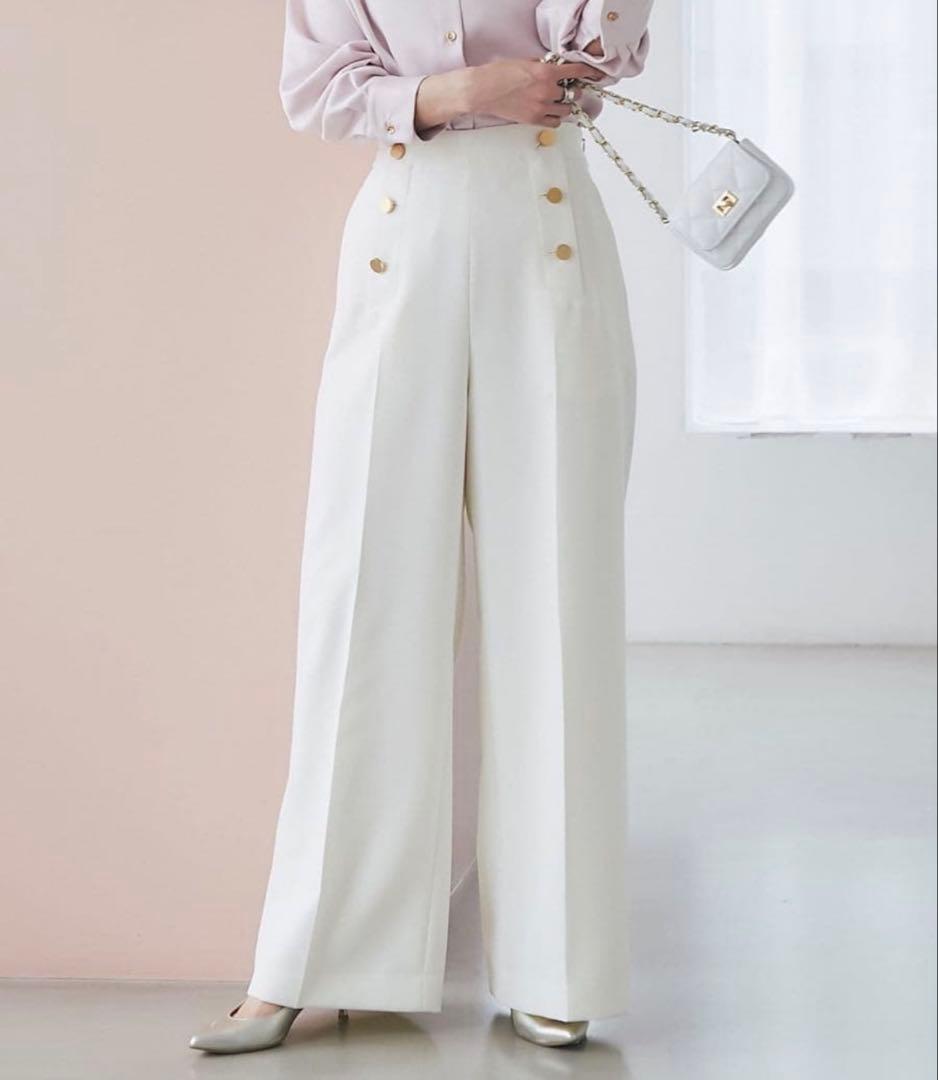 La boutique bonbon ダブルクロスマリンパンツ