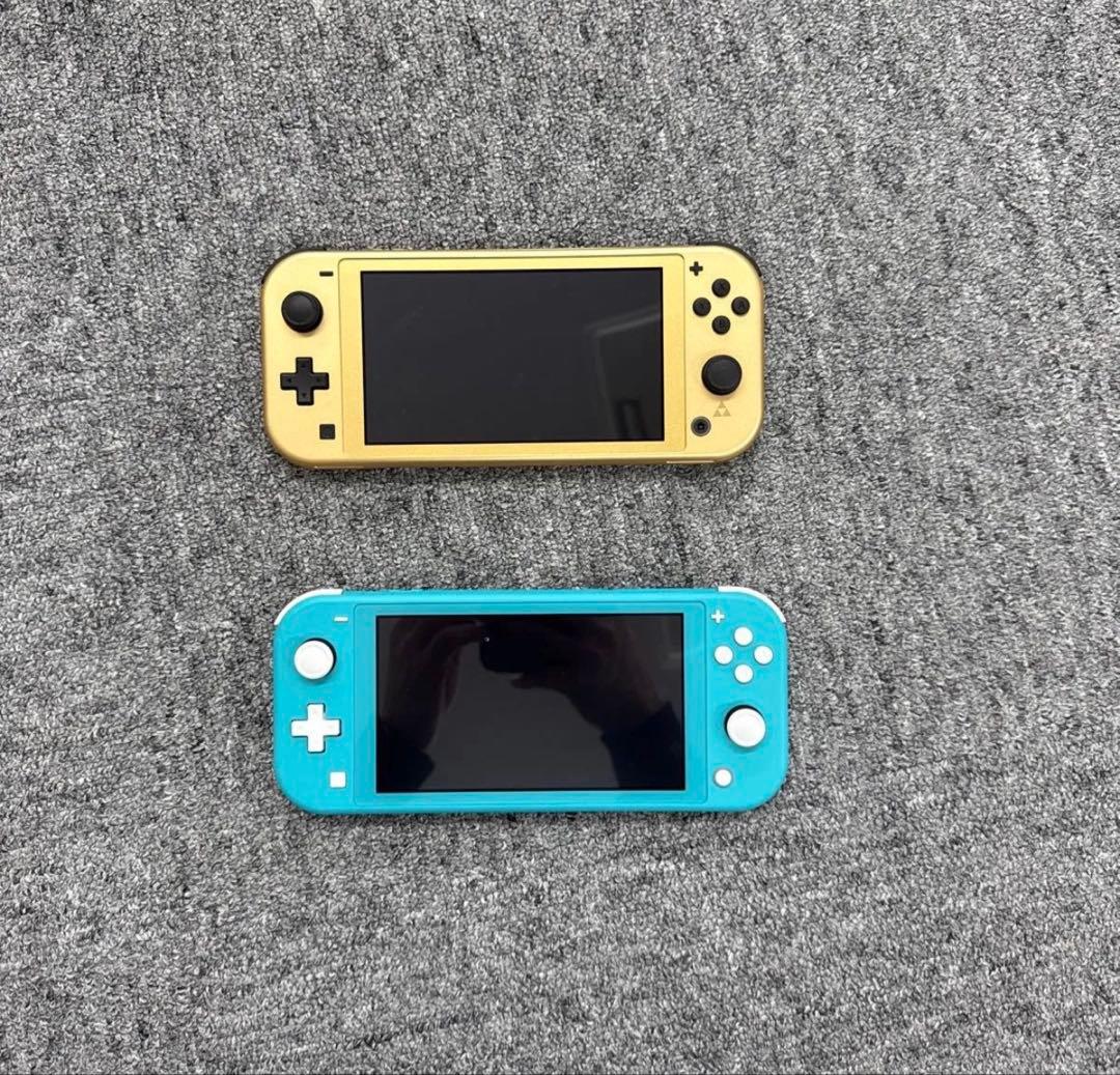 【純正】Nintendo スイッチライト　ターコイズ、ハイラルエディション