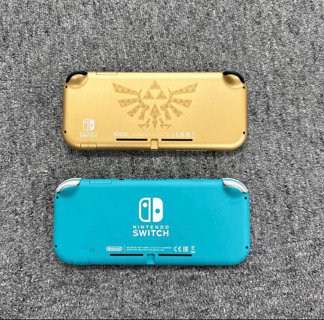 【純正】Nintendo スイッチライト　ターコイズ、ハイラルエディション