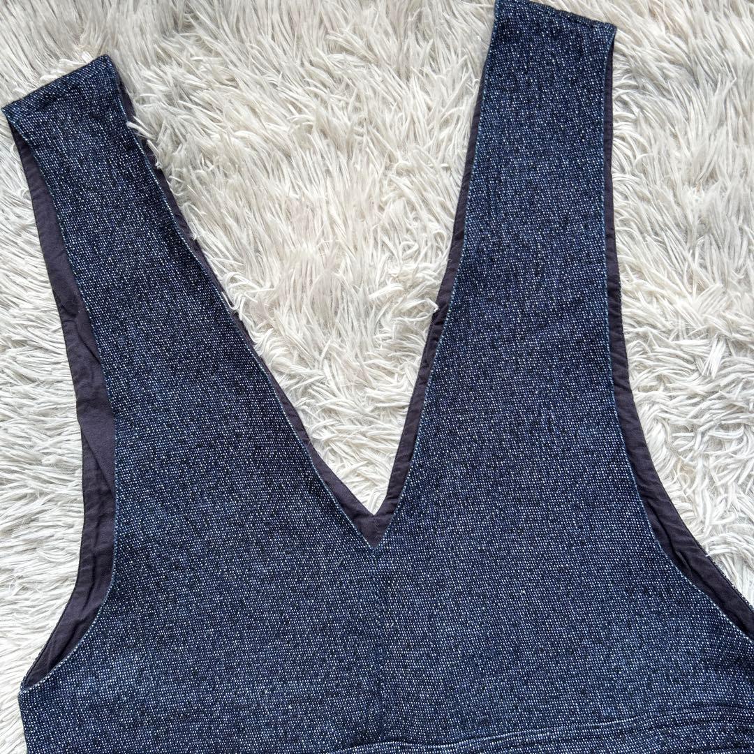 【美品】nest Robe UpcycleLino ウール混サロペット 22秋冬