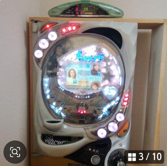 美品◆初代:冬のソナタ◆パチンコ実機【白枠】&データランプ！サービス(循環式)