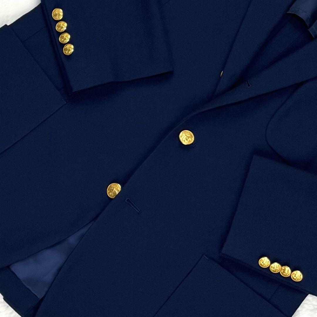 極希少 ブルックスブラザーズ LEOMASTER 紺ブレ REGENT 40S