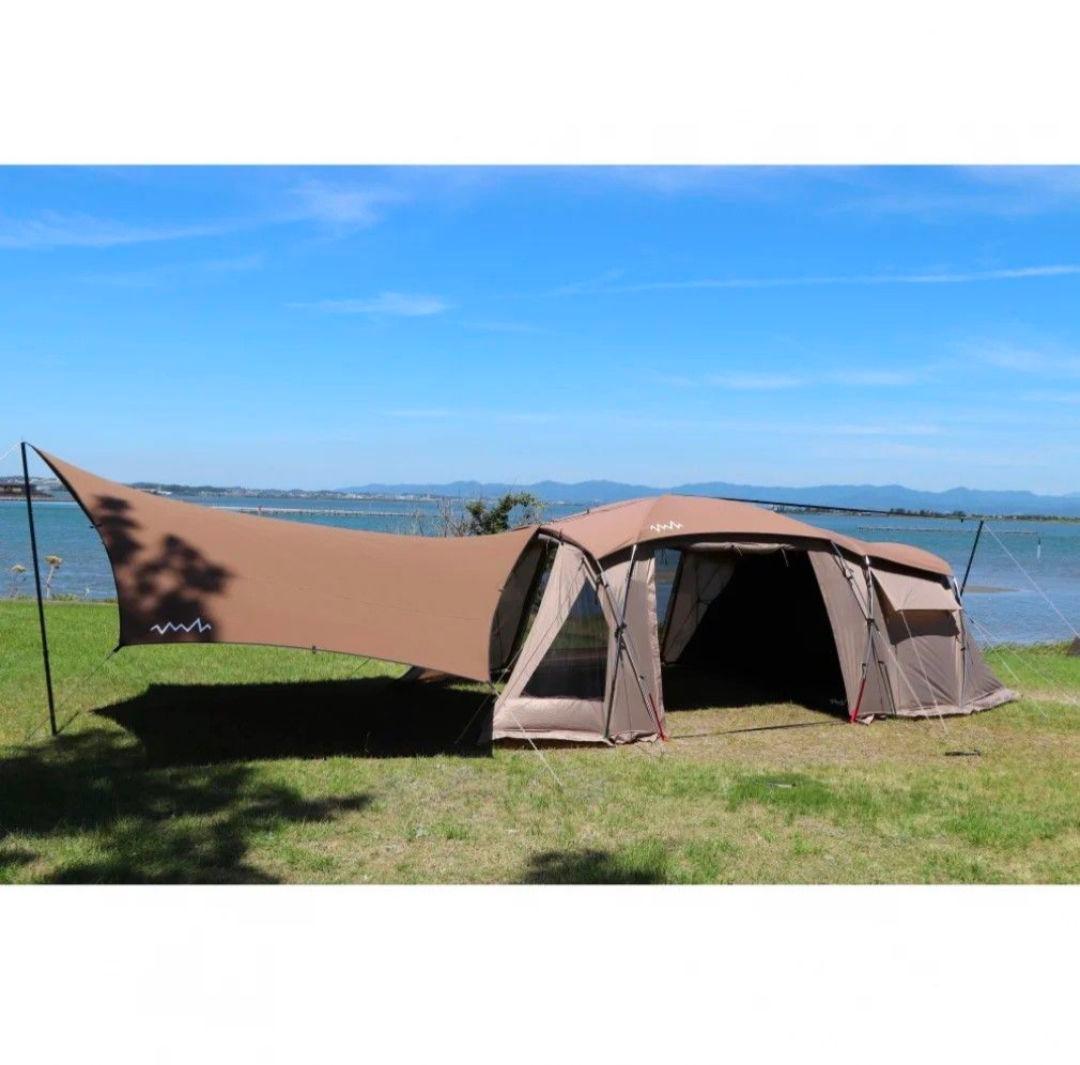 アルペンAOD3テント タープ（タープ未使用）、グランドシートインナーマット付②