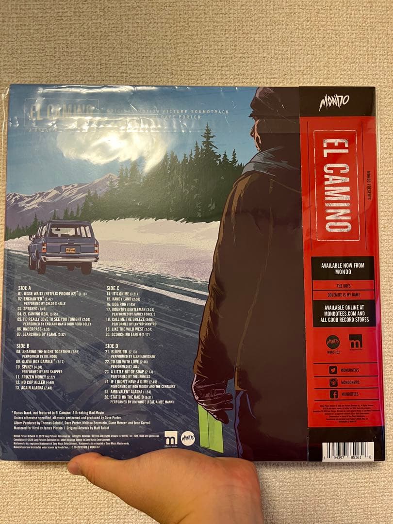 レコード　ブレイキング・バッド　Mondo