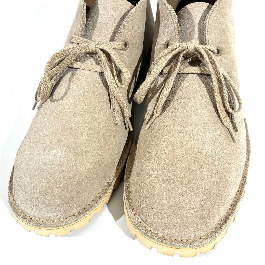 未使用級★ Suffolk Shoes デザートブーツ スエード ベージュ