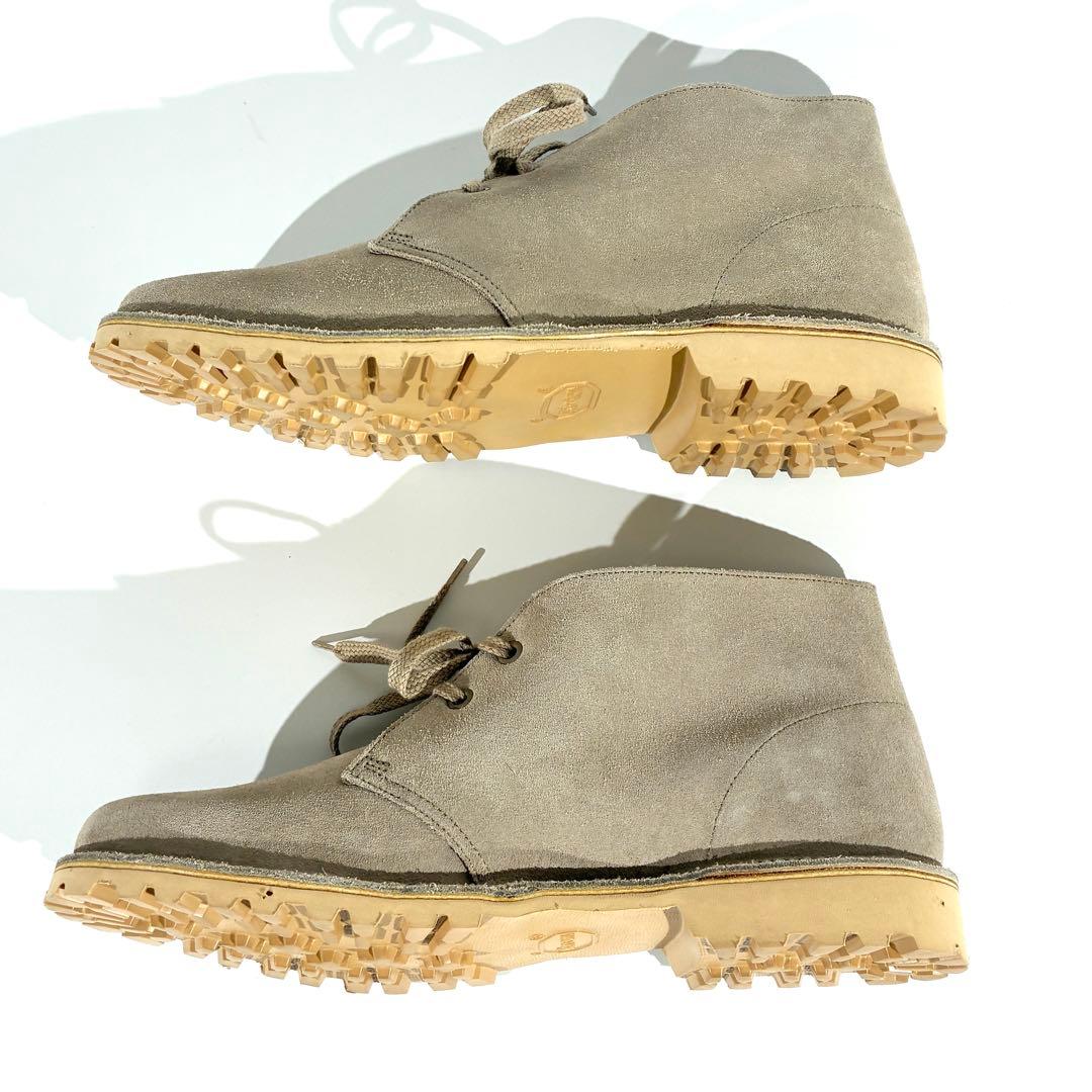 未使用級★ Suffolk Shoes デザートブーツ スエード ベージュ