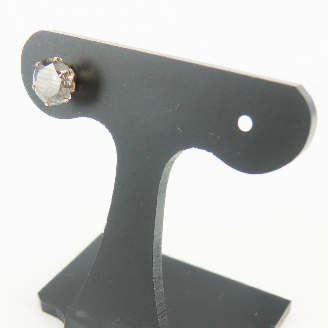 —*.様 K10YG 天然ダイヤモンド 0.55ct 片耳ピアス｜一粒タイプ｜1