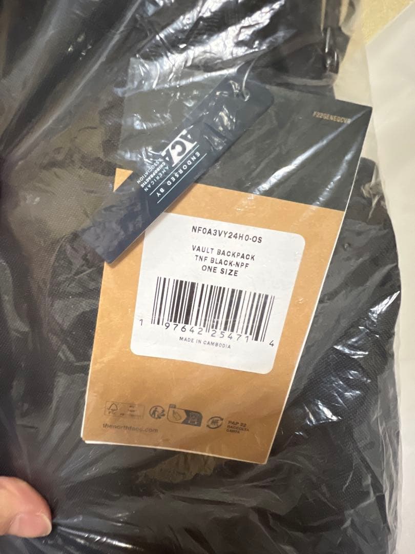 最後1点THE NORTH FACE VAULT リュック